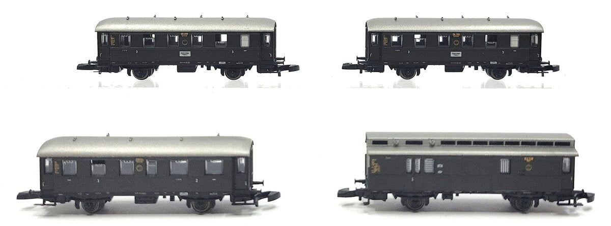 Marklin 87672 Z DRG Hollentabahn Passenger Car Set (Set of 4) LN/Box