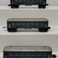 Lionel 2640S Vintage O Prewar Blue Pullman Car Passenger Set: 2640, 2640, 2641