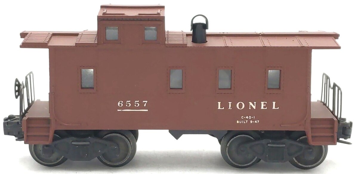 Lionel 6557 Vintage O Lionel Lines Smoking Caboose EX
