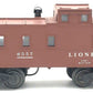Lionel 6557 Vintage O Lionel Lines Smoking Caboose EX