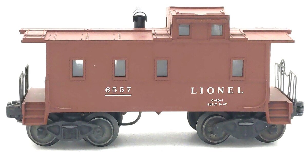 Lionel 6557 Vintage O Lionel Lines Smoking Caboose EX