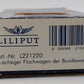 Liliput L221220 HO Scale 6-Achsiger Flachwagen Der Bundeswehr Flat Car LN/Box
