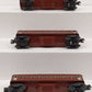 Lionel 2442S Vintage O Tinplate Brown Passenger #2442, 2442, 2443 (Set of 3) VG