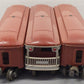 Lionel 2442S Vintage O Tinplate Brown Passenger #2442, 2442, 2443 (Set of 3) VG