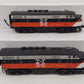 MTH 20-2089-1 O Gauge New Haven F-3 AA Diesel Set w/PS1 #1197/1199 EX/Box
