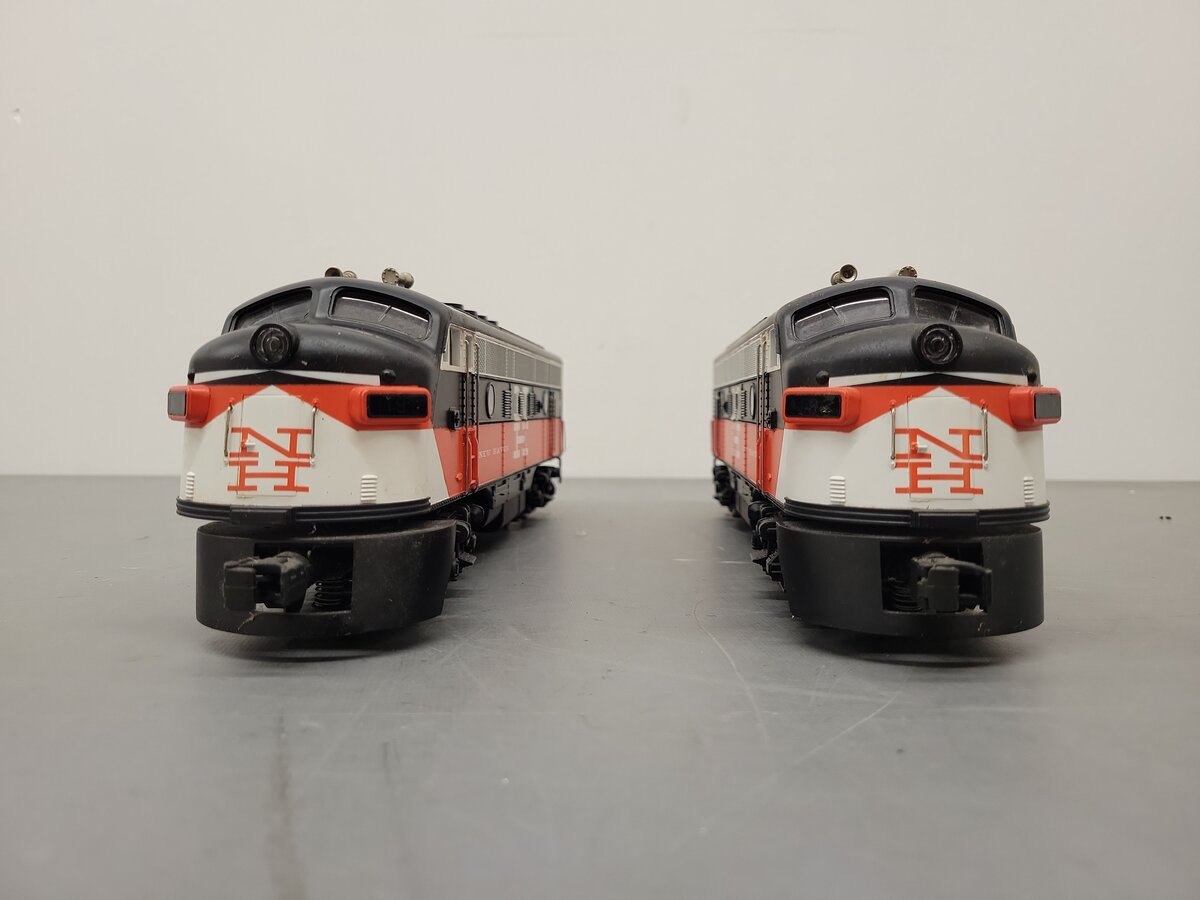 MTH 20-2089-1 O Gauge New Haven F-3 AA Diesel Set w/PS1 #1197/1199 EX/Box