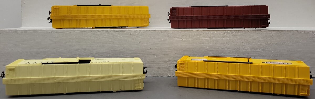 Lionel O Gauge Assorted Box Cars:6-9788, 6-9753, 6-29285, 6-29283 [4] EX/Box