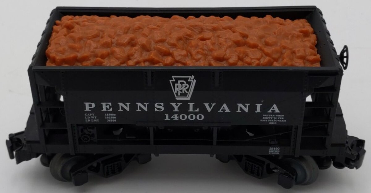Lionel O Gauge Pennsylvania Railroad Hopper Car #14000 EX