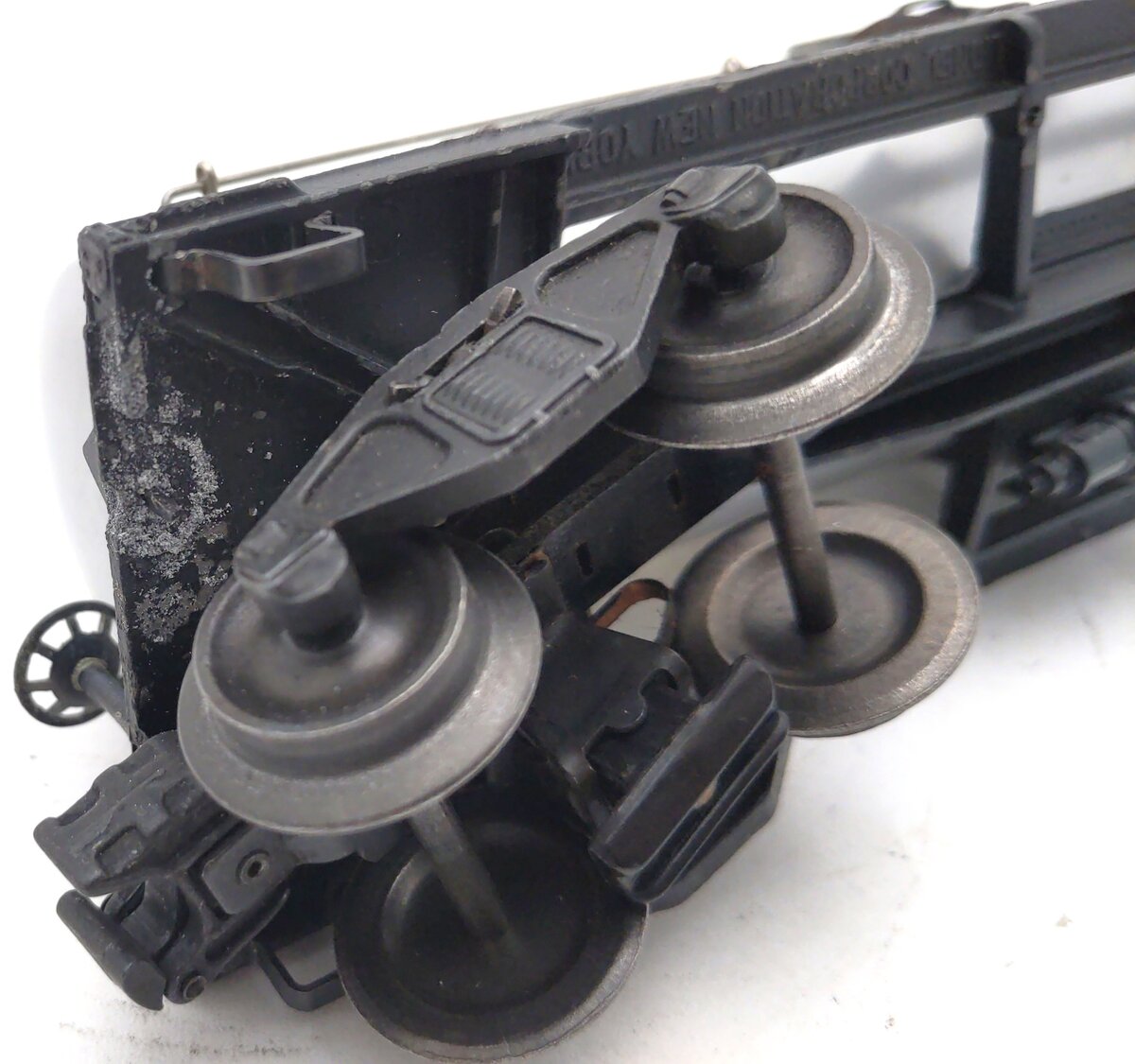 Lionel 2955 Vintage O Gauge Prewar Sunoco Diecast Single Dome Tank Car