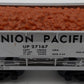 Lionel O Gauge Union Pacific Hopper Car #27167 w/ Stone Load EX