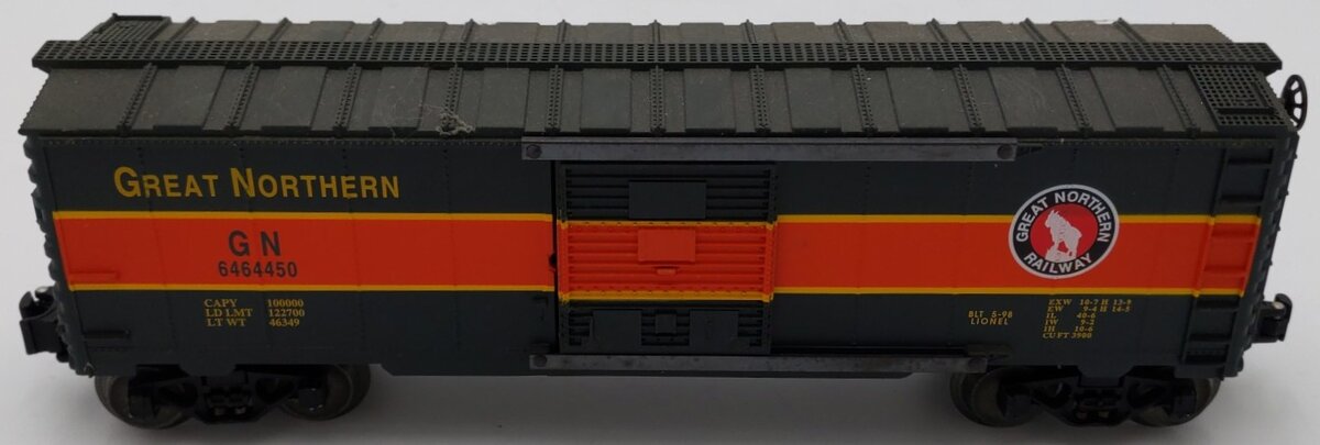 Lionel 6-29210 O Gauge Great Northern Boxcar #6464450 VG