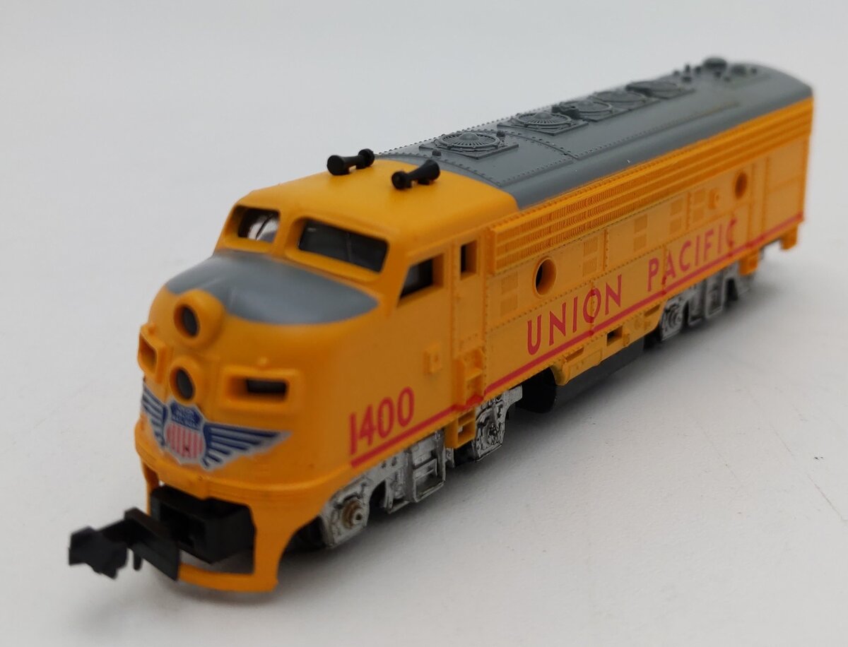 Life Like 7752 N Scale Union Pacific F7 Diesel Locomotive #1400 EX/Box