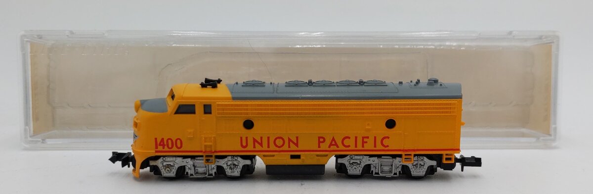 Life Like 7752 N Scale Union Pacific F7 Diesel Locomotive #1400 EX/Box