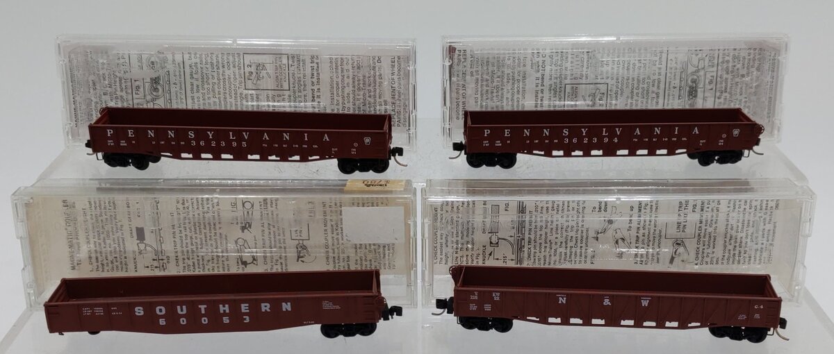 Micro-Trains & Other N Scale Assorted Gondolas [4] EX/Box
