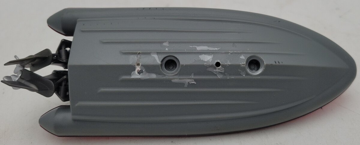 MTH 30-76249 O Gauge New Haven Flat Car w/Rescue Boat VG/Box