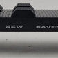 MTH 30-76249 O Gauge New Haven Flat Car w/Rescue Boat VG/Box