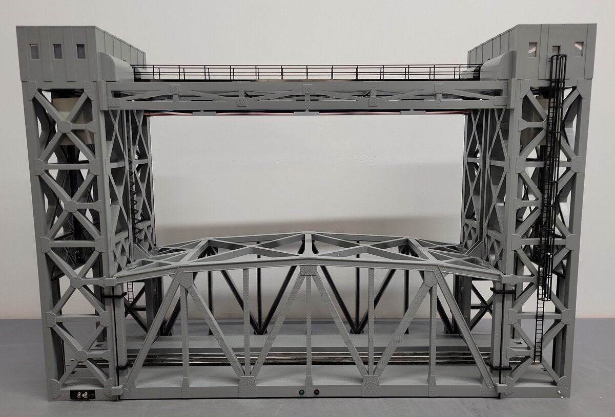 Lionel 6-12782 O Gauge Operating Lift Bridge with Bell & Lights EX