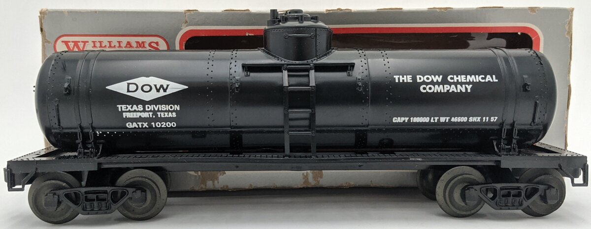 Williams 10200 O Gauge Single Dome Dow Chemical Co. #10200 VG/Box