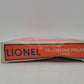 Lionel 6-62181 O Gauge Telephone Poles (Set of 10) NIB