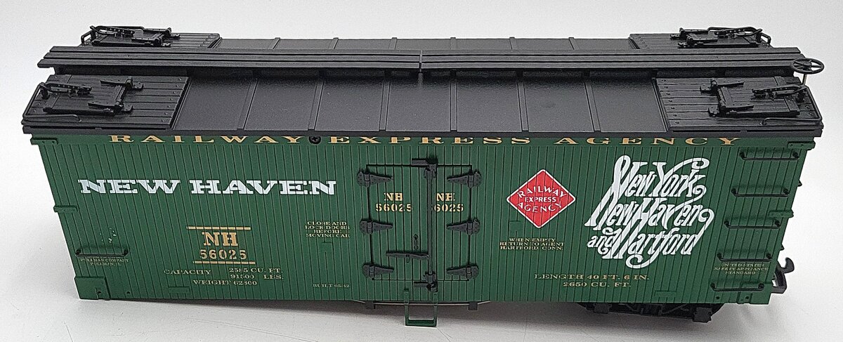 USA Trains R16215 G Scale New Haven Refrigerator Car #56025 EX