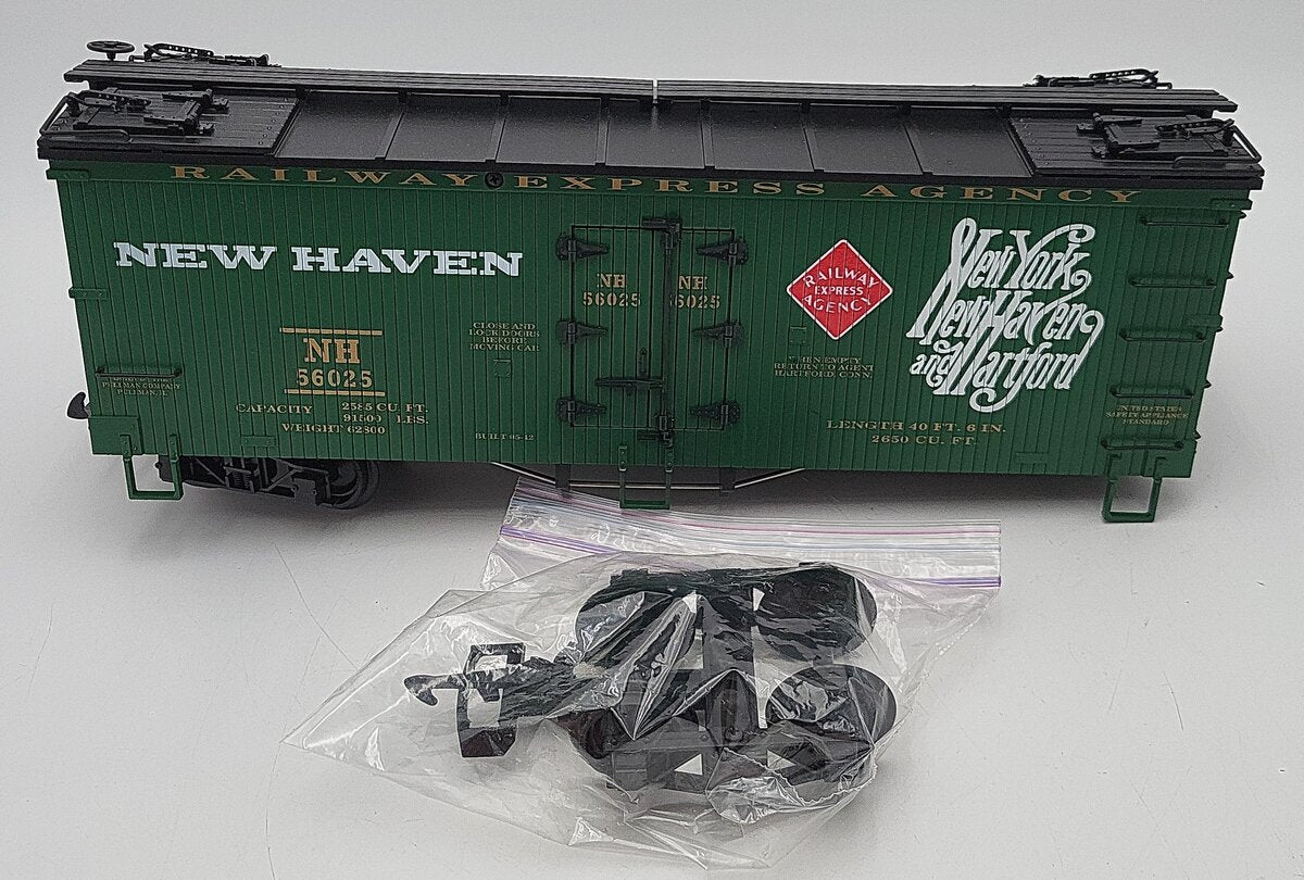 USA Trains R16215 G Scale New Haven Refrigerator Car #56025 EX