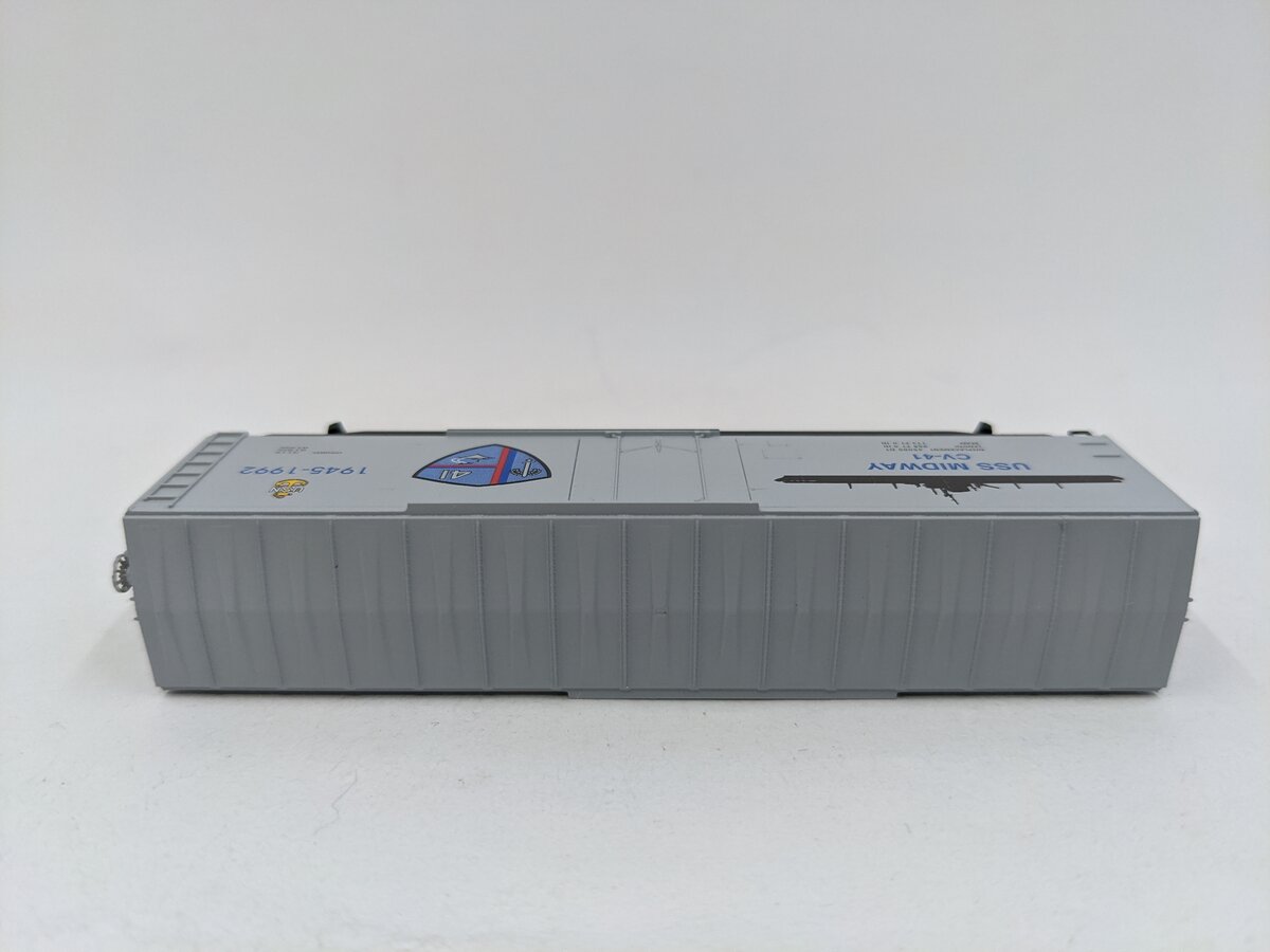 Micro-Trains 03800411 N Navy Series USS Midway 50' Standard Boxcar #CV-41 EX/Box