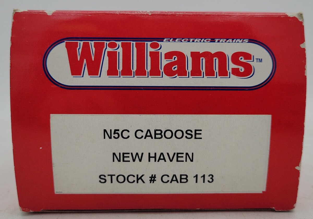Williams CAB113 O Gauge New Haven Illuminated Caboose #C-706 EX/Box