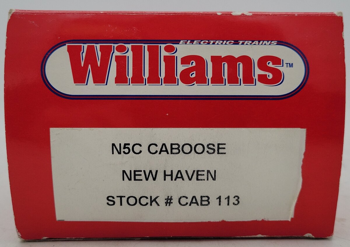 Williams CAB113 O Gauge New Haven Illuminated Caboose #C-706 EX/Box