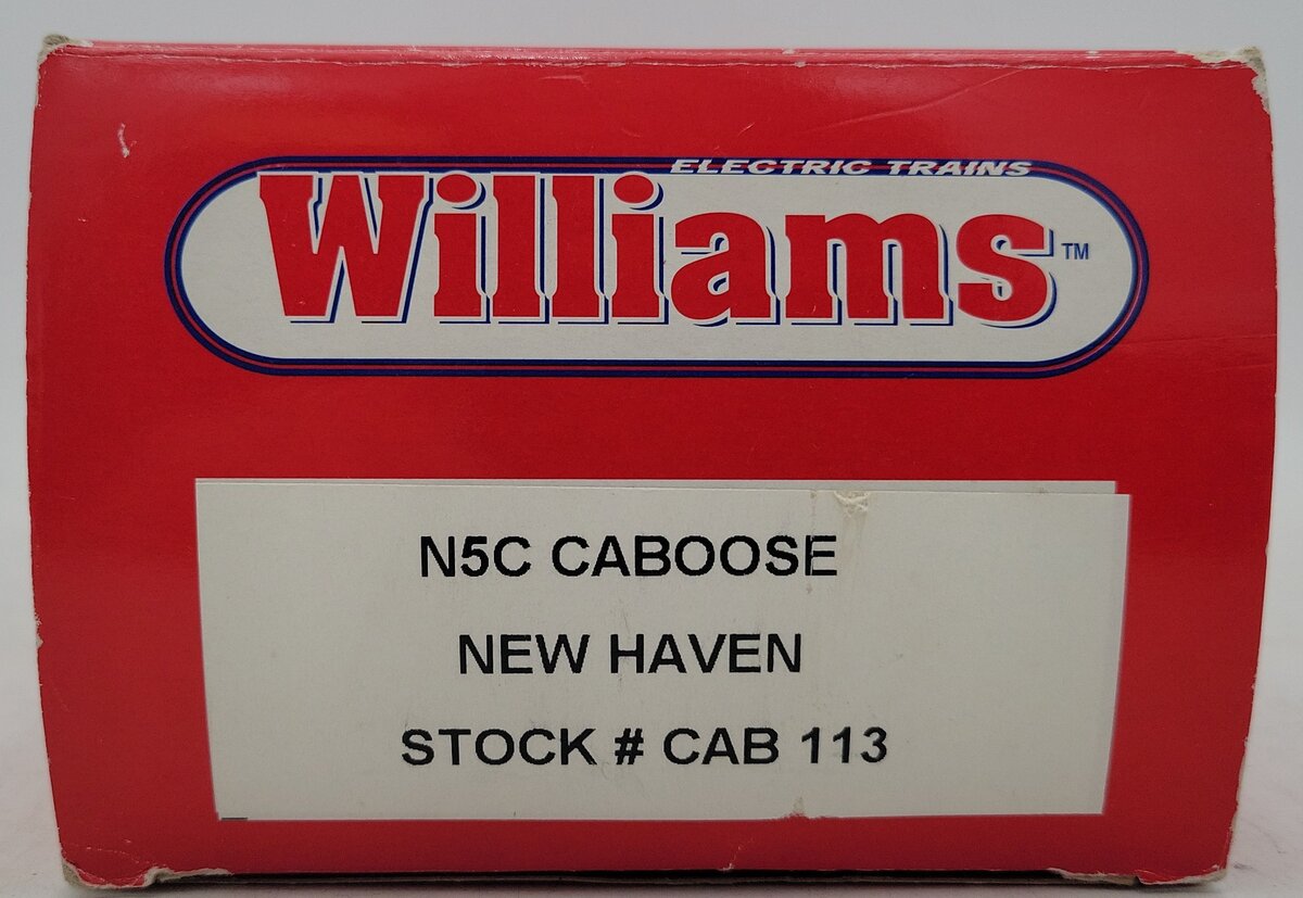 Williams CAB113 O Gauge New Haven Illuminated Caboose #C-706 EX/Box