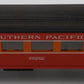 MTH 30-6060S O Gauge Southern Pacific Streamlined Observation Car #10282 EX