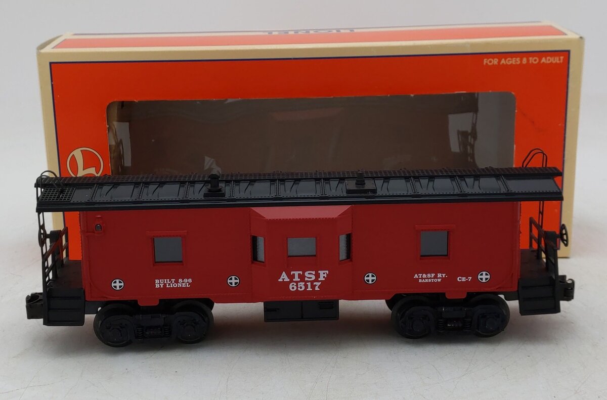 Lionel 6-19732 O Gauge AT&SF Bay Window Caboose #6517 EX/Box