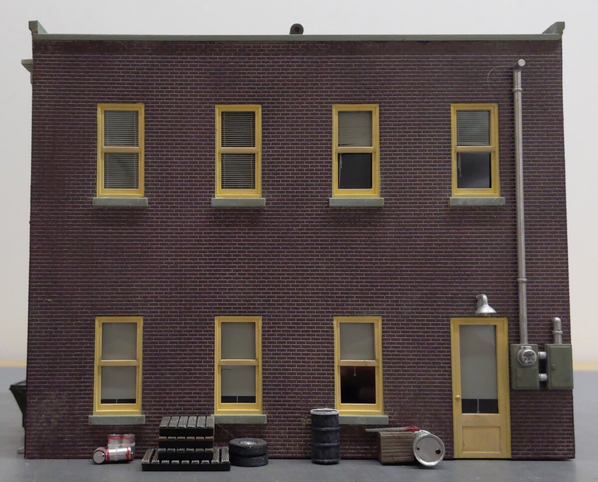Woodland Scenics BR5022 HO Built-&-Ready Harrison's Hardware Building EX