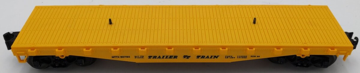Lionel 6-17527 O Gauge TTX Corporation Trailer Train Flatcar EX