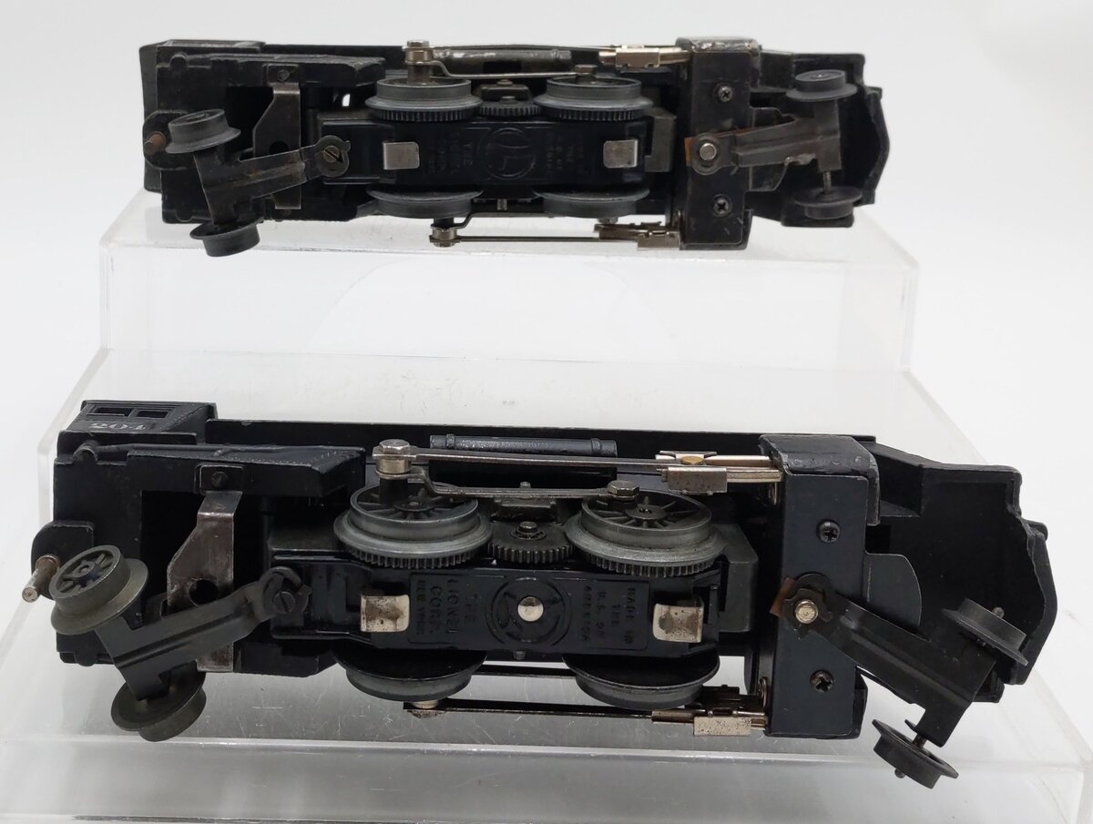 Lionel O Gauge Vintage Steam Locomotives #1684,204 [2] VG