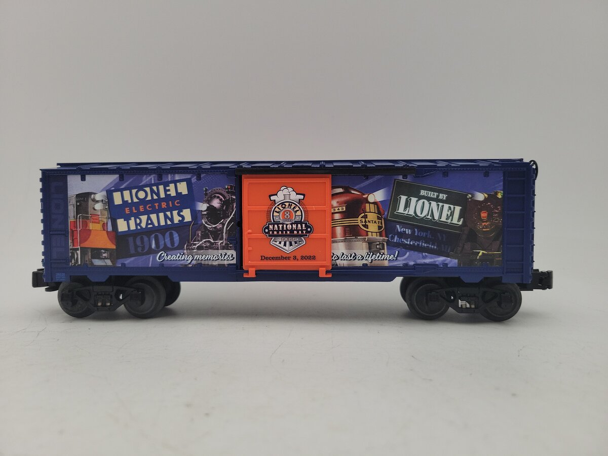 Lionel 2228520 O 2022 National Lionel Train Day 3-Rail Boxcar EX/Box