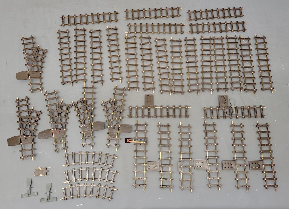 Faller O Scale Assorted Track Sections  (2-Rail) [35] VG