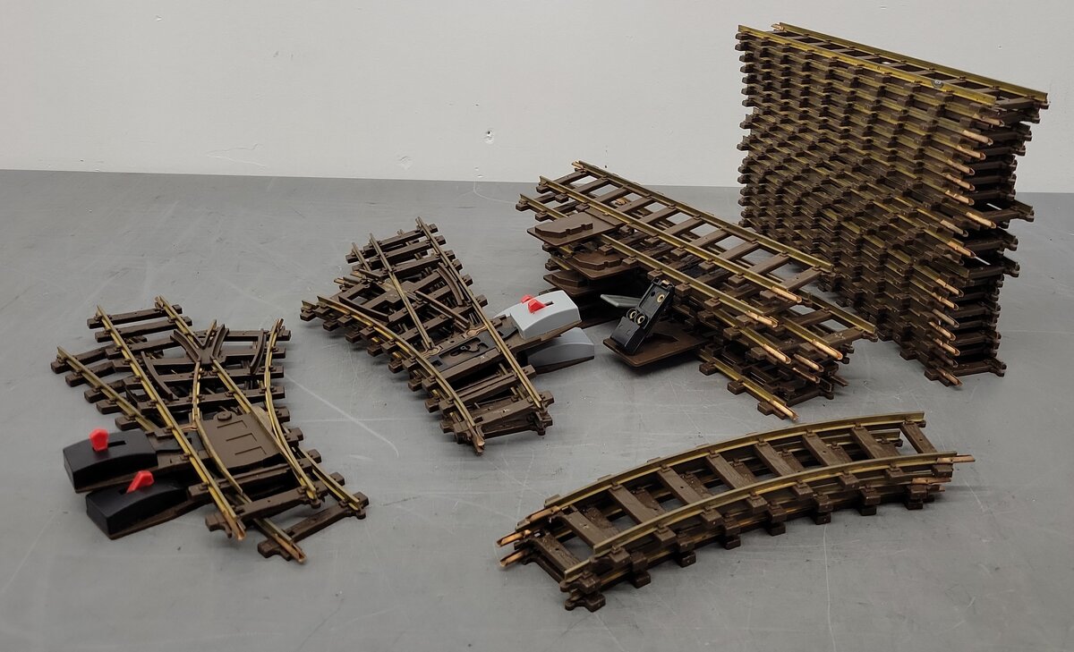 Faller O Scale Assorted Track Sections  (2-Rail) [35] VG