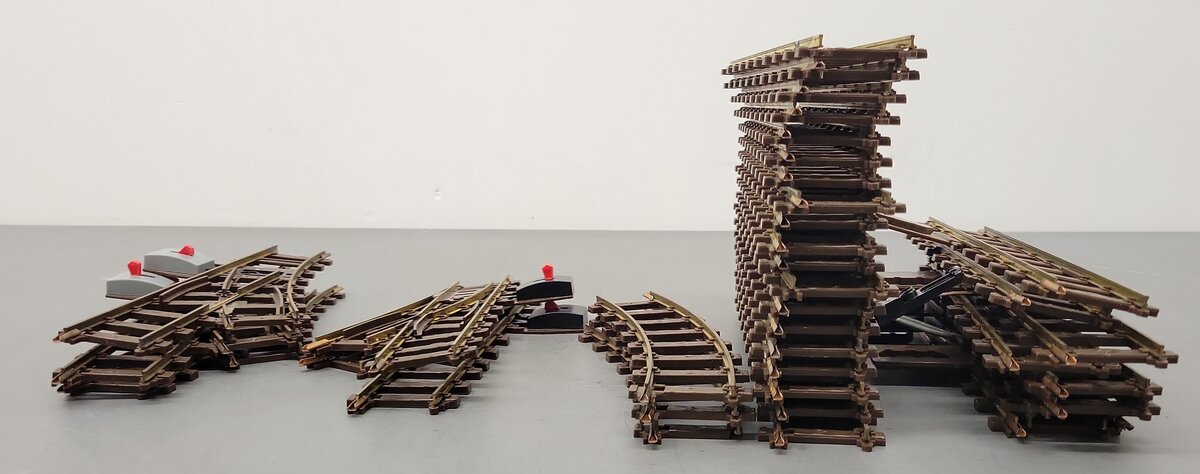 Faller O Scale Assorted Track Sections  (2-Rail) [35] VG