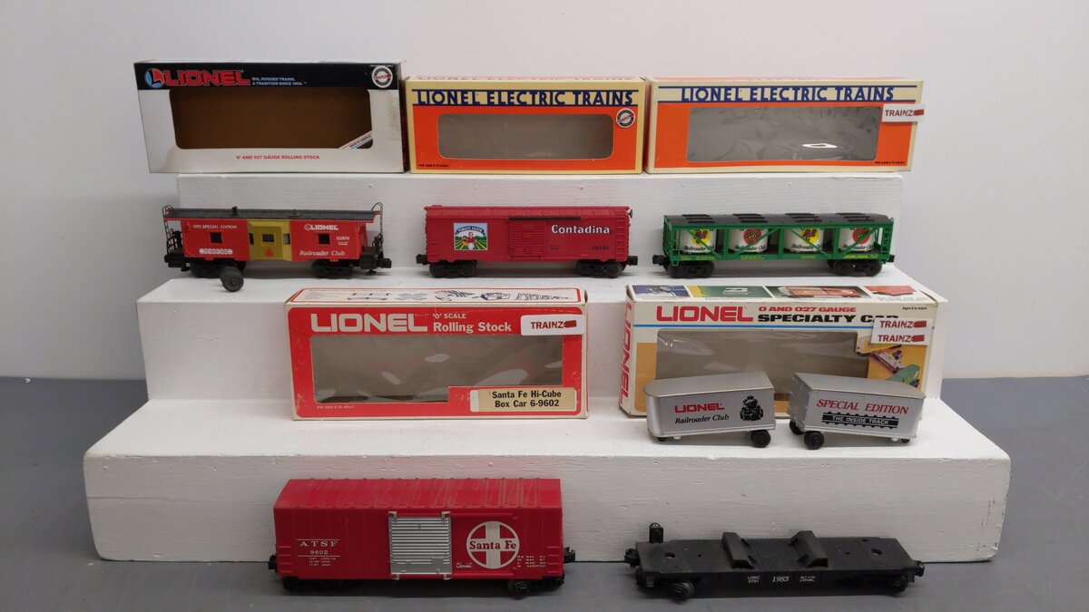 Lionel O Gauge Assorted Freight Cars [5]/Box
