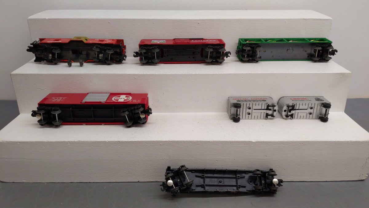 Lionel O Gauge Assorted Freight Cars [5]/Box