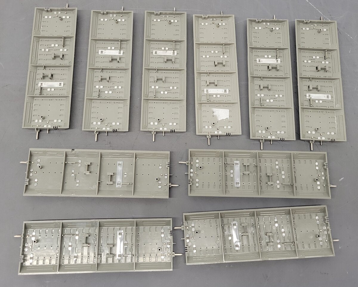 Lionel 6-12014 O Gauge FasTrack 10" Straight Track (10) EX