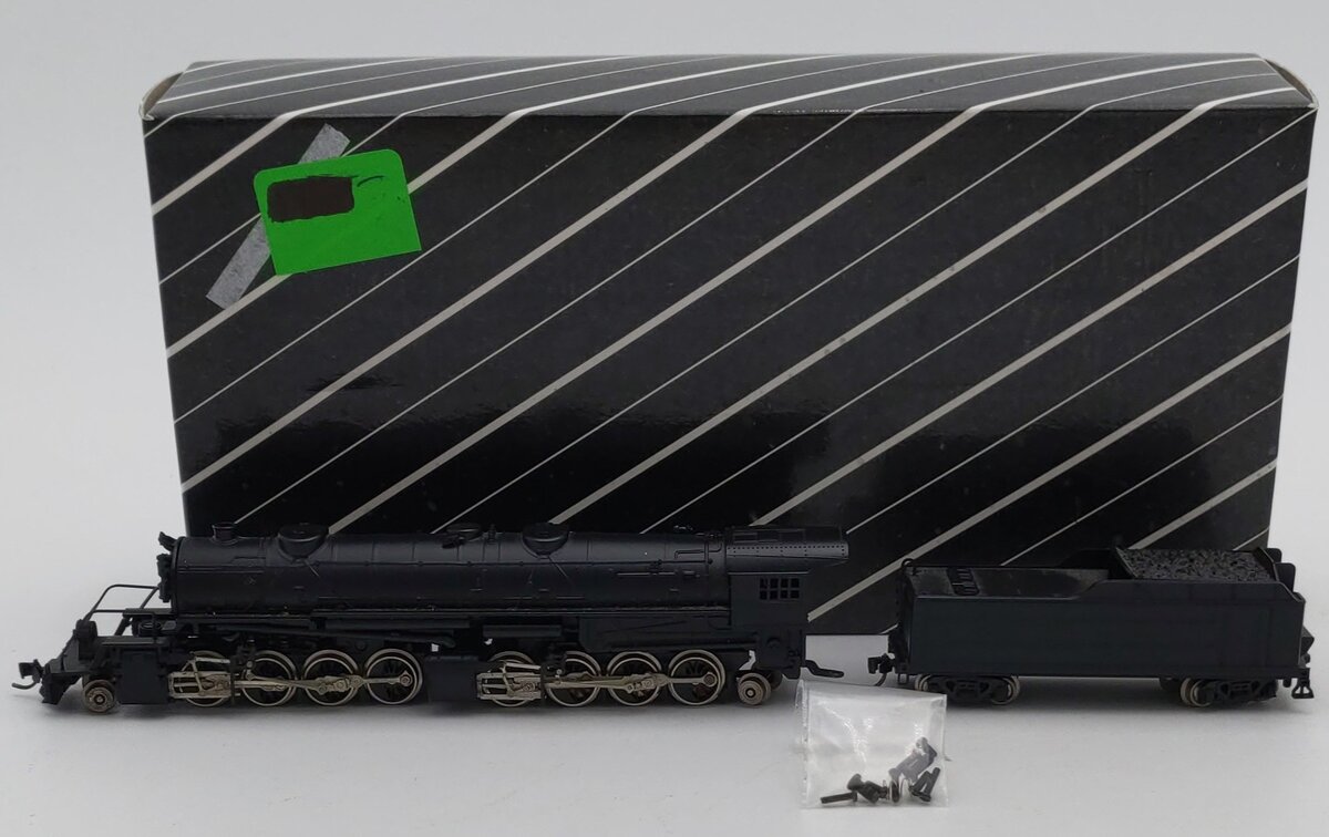 Atlas 4150 N Scale BRASS Undec. USRA 2-8-8-2 Locomotive and Tender VG/Box