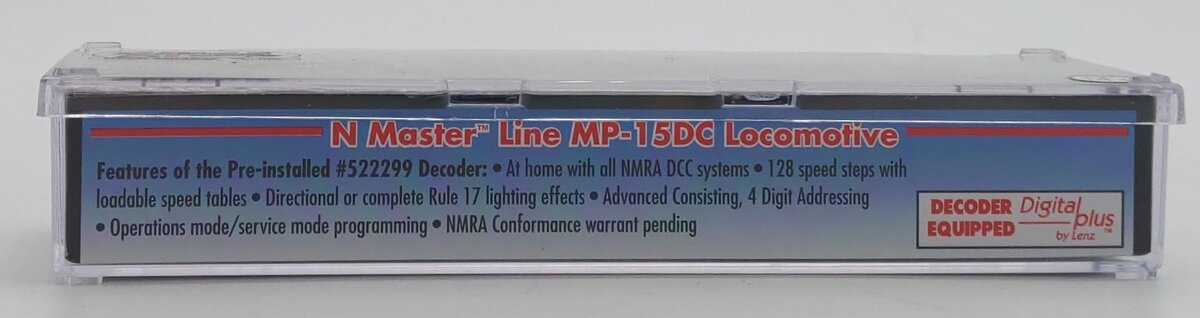 Atlas 52552 N Scale Norfolk Southern MP-15DC Diesel Switcher Locomotive #2419 LN/Box