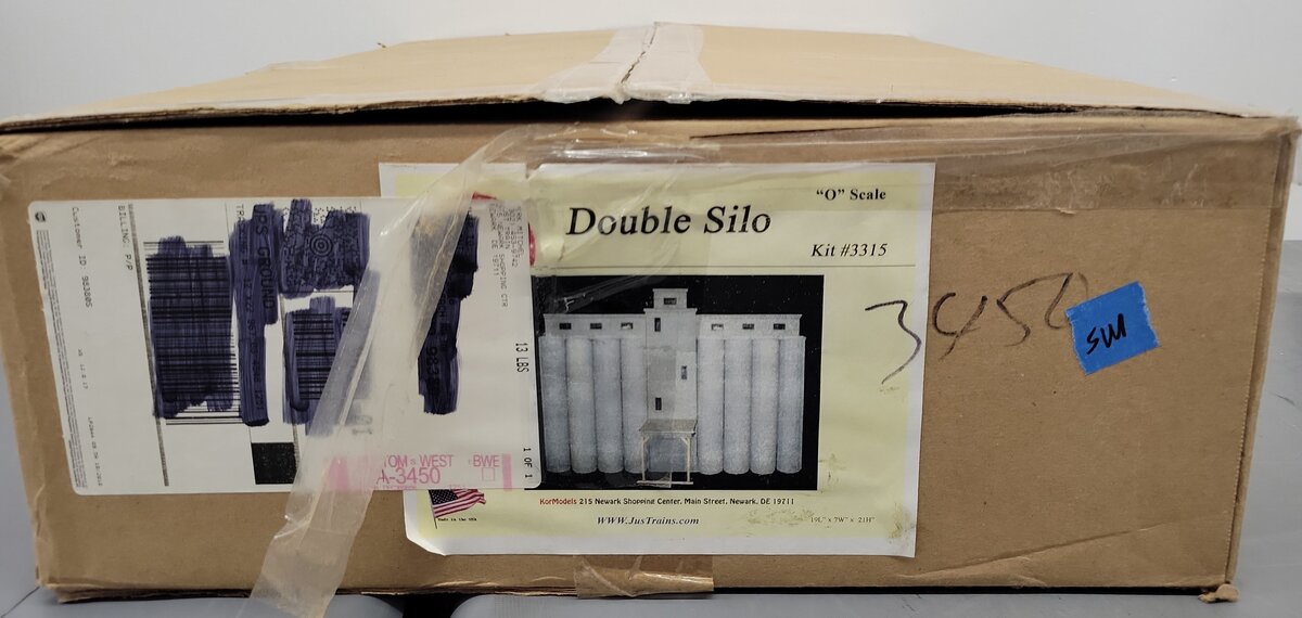 KorModels Double Silo Kit #3315 EX/Box