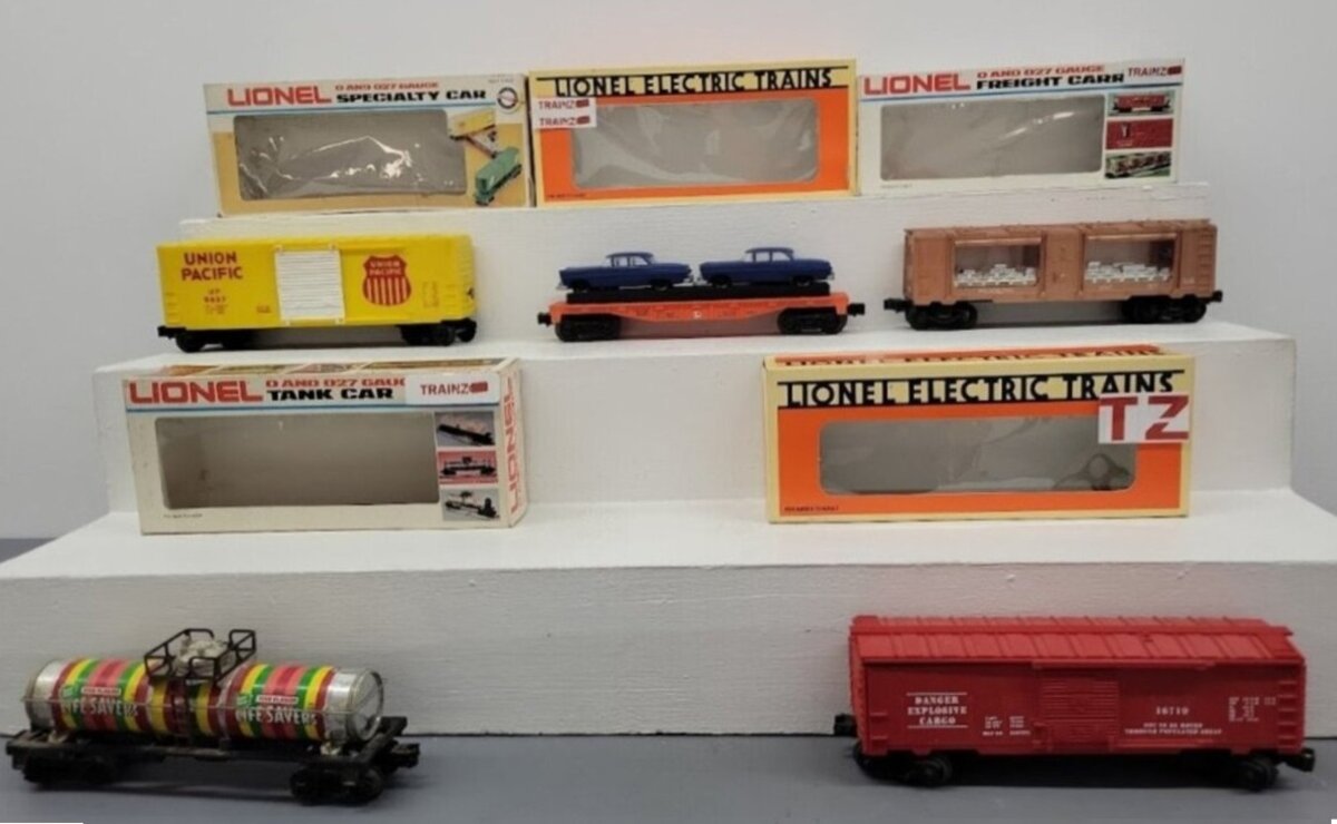 Lionel O Gauge Assorted Freight Car [5]/Box