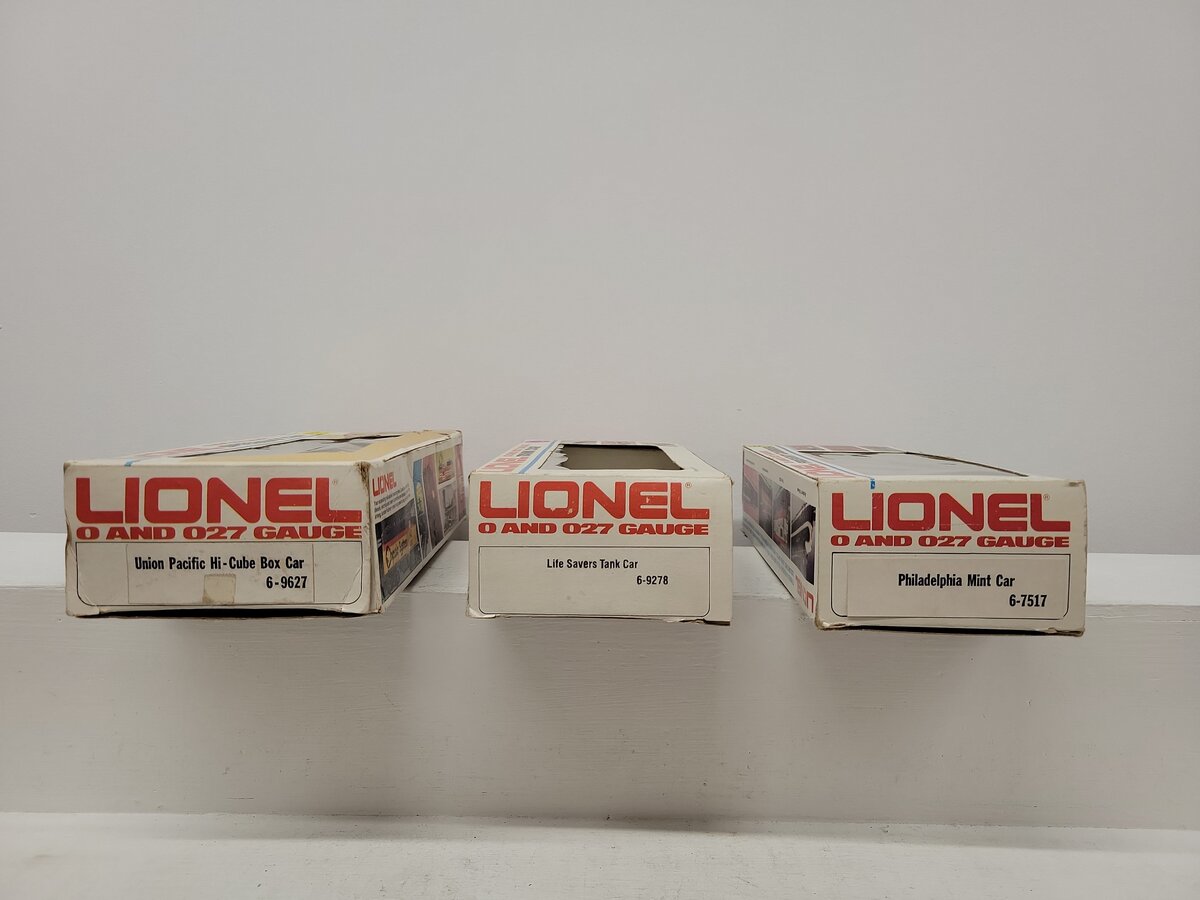Lionel O Gauge Assorted Freight Car [5]/Box