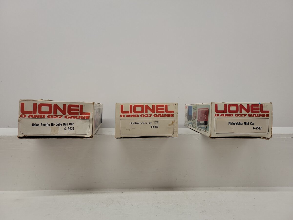 Lionel O Gauge Assorted Freight Car [5]/Box