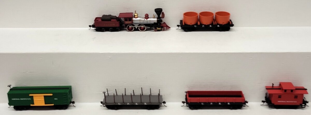 Bachmann 00648 Old Tyme Village HO Gauge Steam Freight Train Set EX