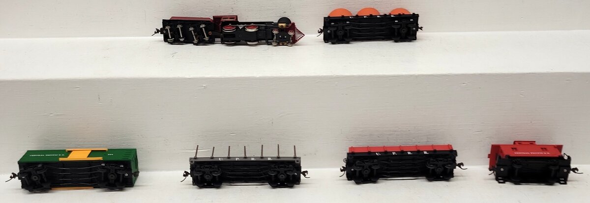 Bachmann 00648 Old Tyme Village HO Gauge Steam Freight Train Set EX