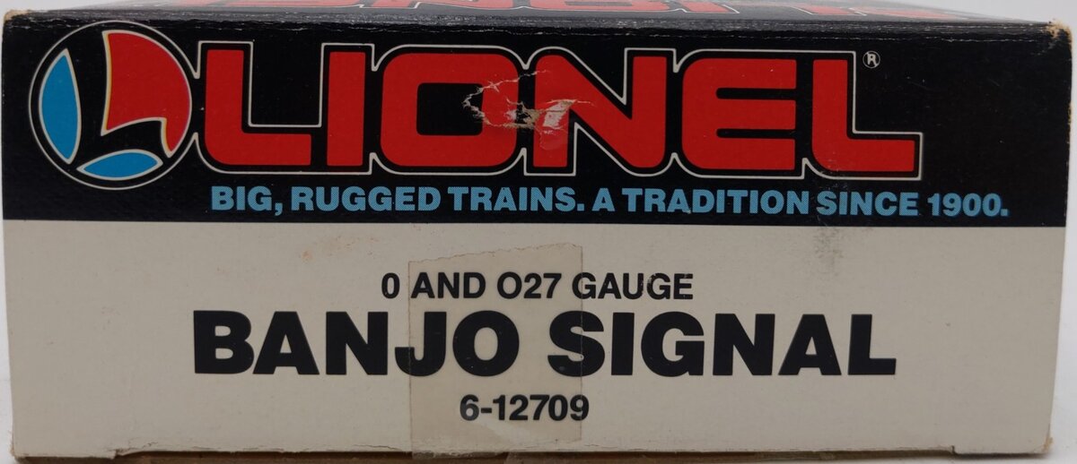 Lionel 6-12709 O Operating Banjo Signal EX/Box
